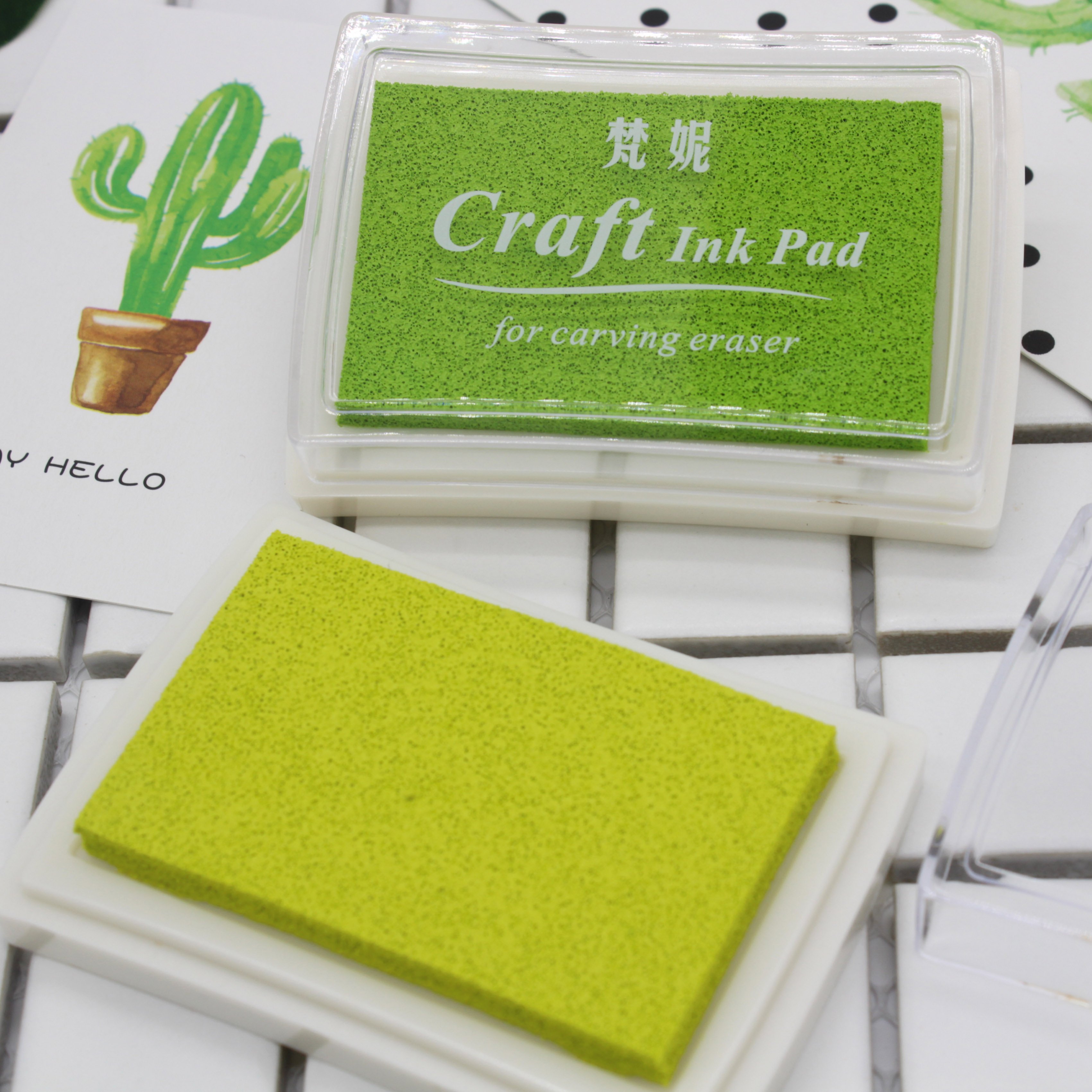 2024 New water-based ink stamp pad with thicker sponge