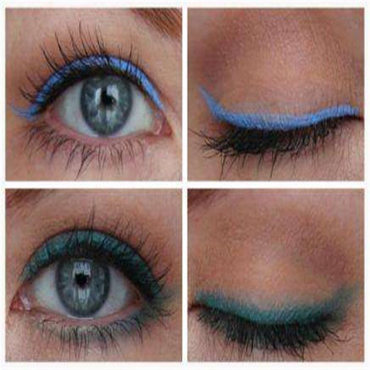 hot sell oem unbranded makeup magic glitter liquid eyeliner pencil stamp set