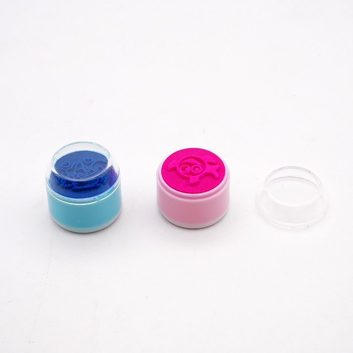 quick dry flash custom waterproof logo personalized self-inking mini stamp for children