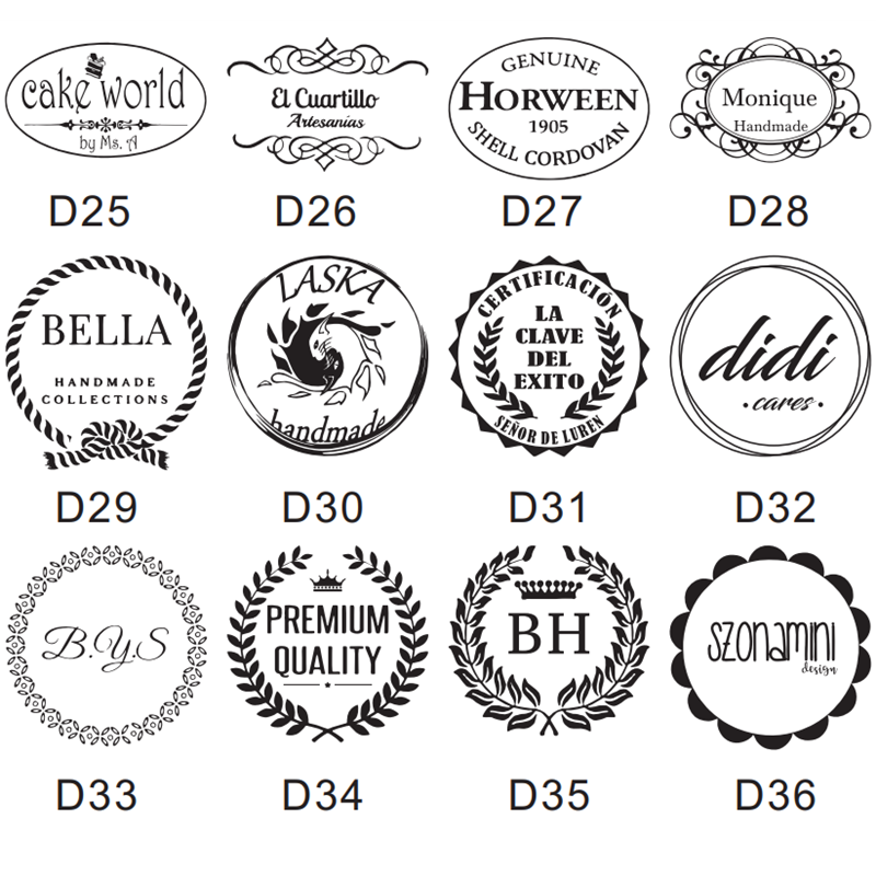Custom Logo Address Stamp Self-inking Monogram Rubber Personalized For Card Making Weddings Writing Invitations Housewarmings