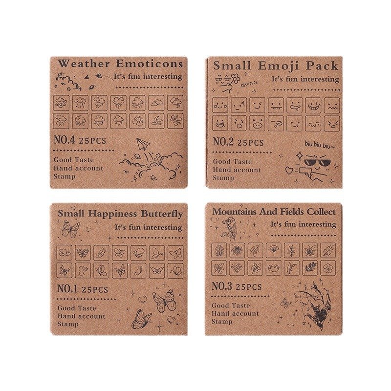 China Manufacturer Personalized Custom Shapes Design Proof Wood Rubber Rose Decoration Ink Scrapbook Wooden Stamp For Kids