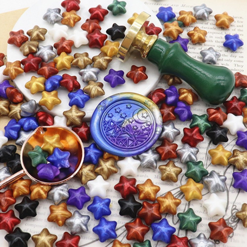 Wholesale Sealing Stamp Wax Star Shaped Wax Beads