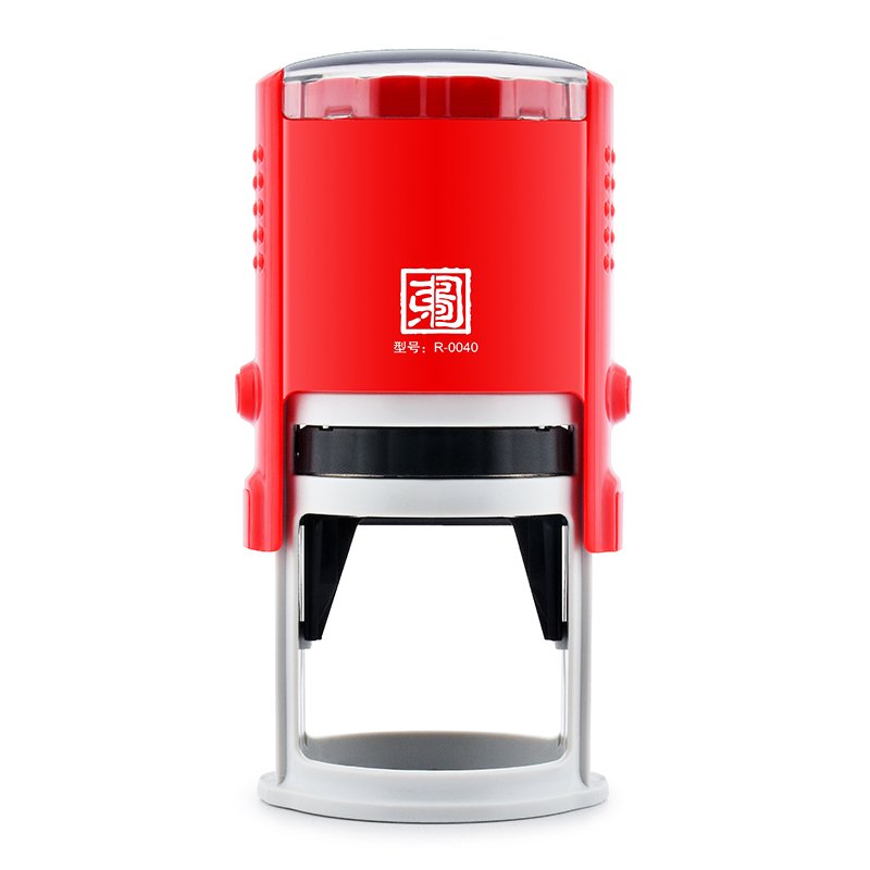 R40 R42 round 40mm imprint size office use customized stamps Ink Stamps Custom Stamps.