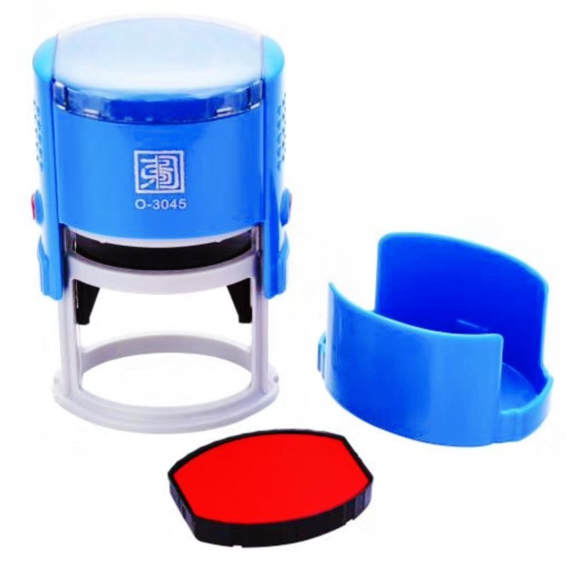R40 R42 round 40mm imprint size office use customized stamps Ink Stamps Custom Stamps.