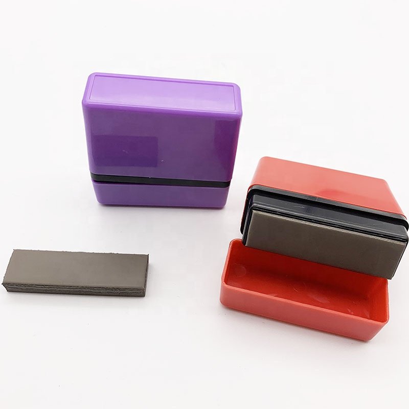 colorful 52*15mm flash stamp materials with 7mm thickness flash foam pad
