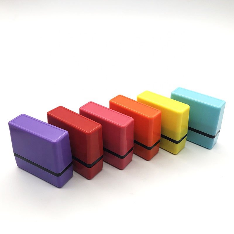 colorful 52*15mm flash stamp materials with 7mm thickness flash foam pad
