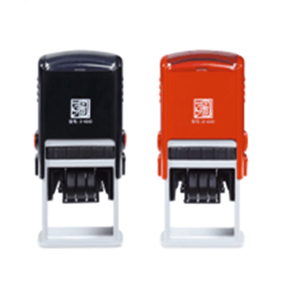date and text stamp automatic rubber self-inking stamps
