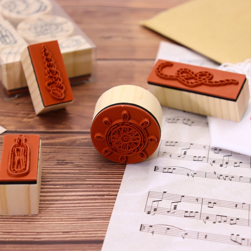 Manufacturer Supplier Custom Wooden Stamps Delicate Multiple Styles Personalized Wood Stamp