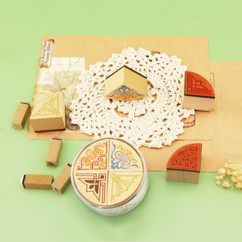 Manufacturer Supplier Custom Wooden Stamps Delicate Multiple Styles Personalized Wood Stamp