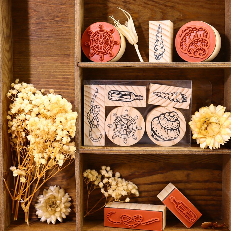 Manufacturer Supplier Custom Wooden Stamps Delicate Multiple Styles Personalized Wood Stamp