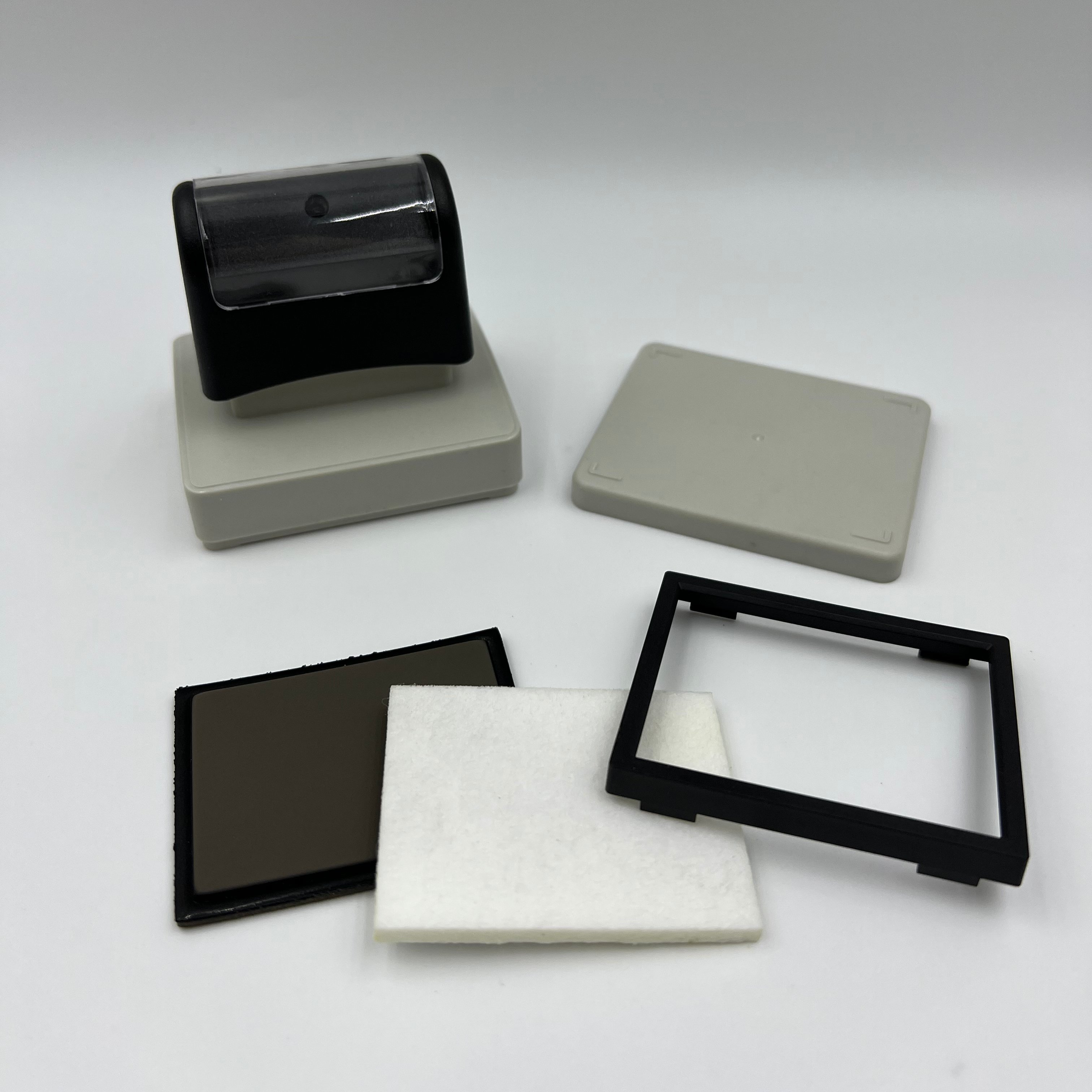 Office teacher custom logo flash stamp