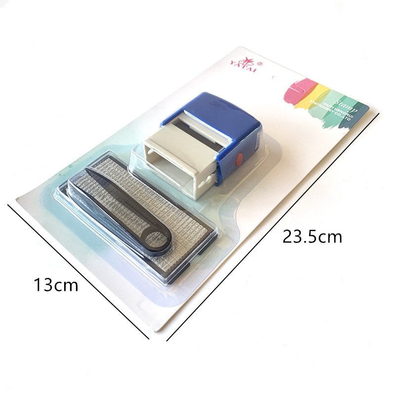 DIY Customised Stamp Number Alphabet Letter Stamp Set DIY Rubber Stamp Kit