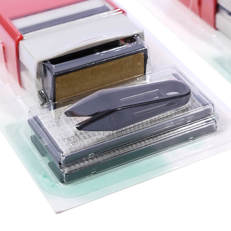 DIY Customised Stamp Number Alphabet Letter Stamp Set DIY Rubber Stamp Kit