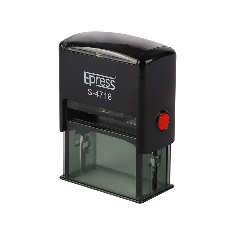 Custom Logo Good Quality Self-inking Stamps Office Rubber Automatic Self Inking Stamp