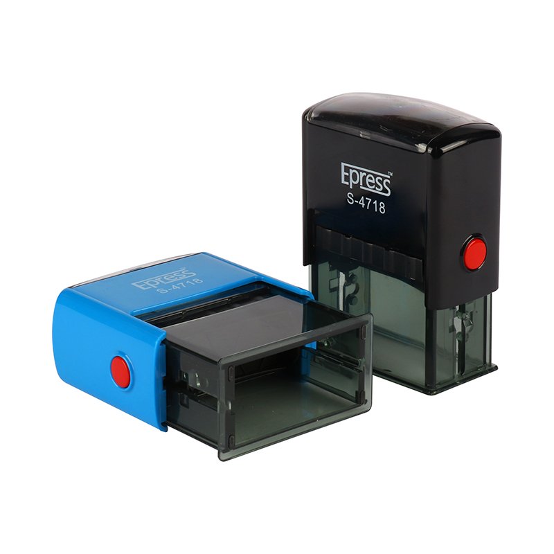 Custom Logo Good Quality Self-inking Stamps Office Rubber Automatic Self Inking Stamp