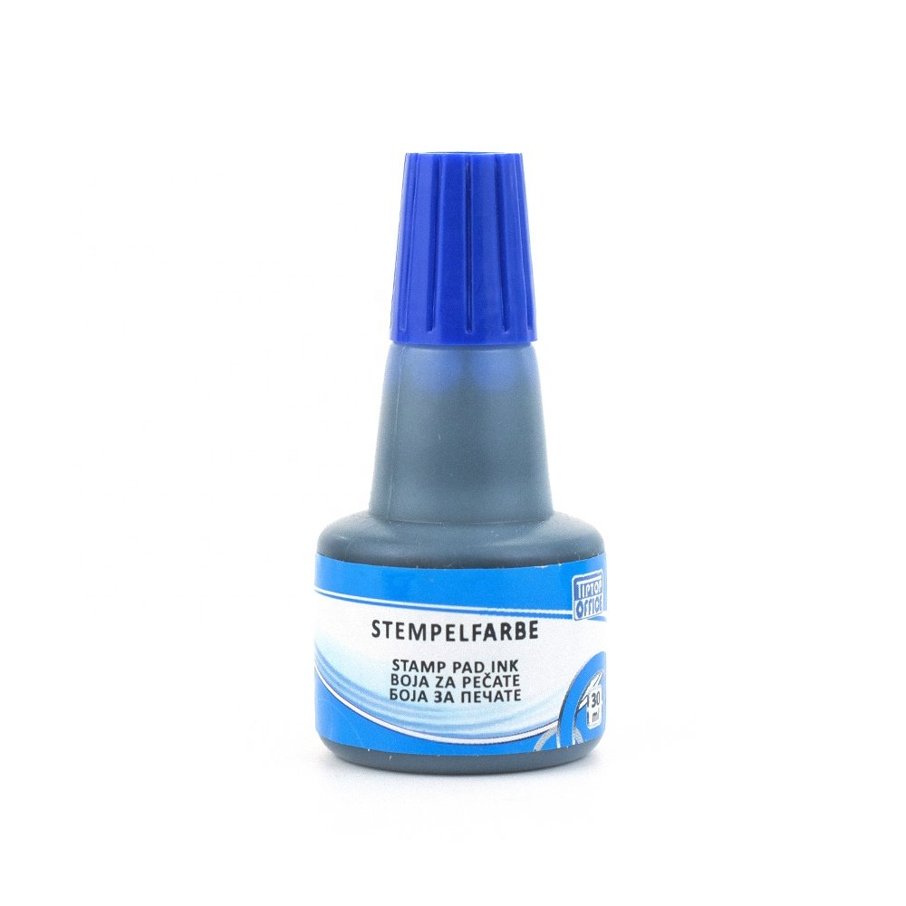 Stamp Ink Pad Blue Purple Ink For Stamp Pad Color Stamp Pad Refill Ink For Office, School