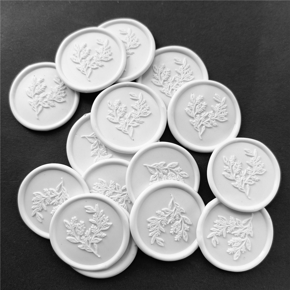 Dongguan Factory Custom Low MOQ Seal wax Retro Office PVC Wax Adhesive personalized service custom made wax seal stickers