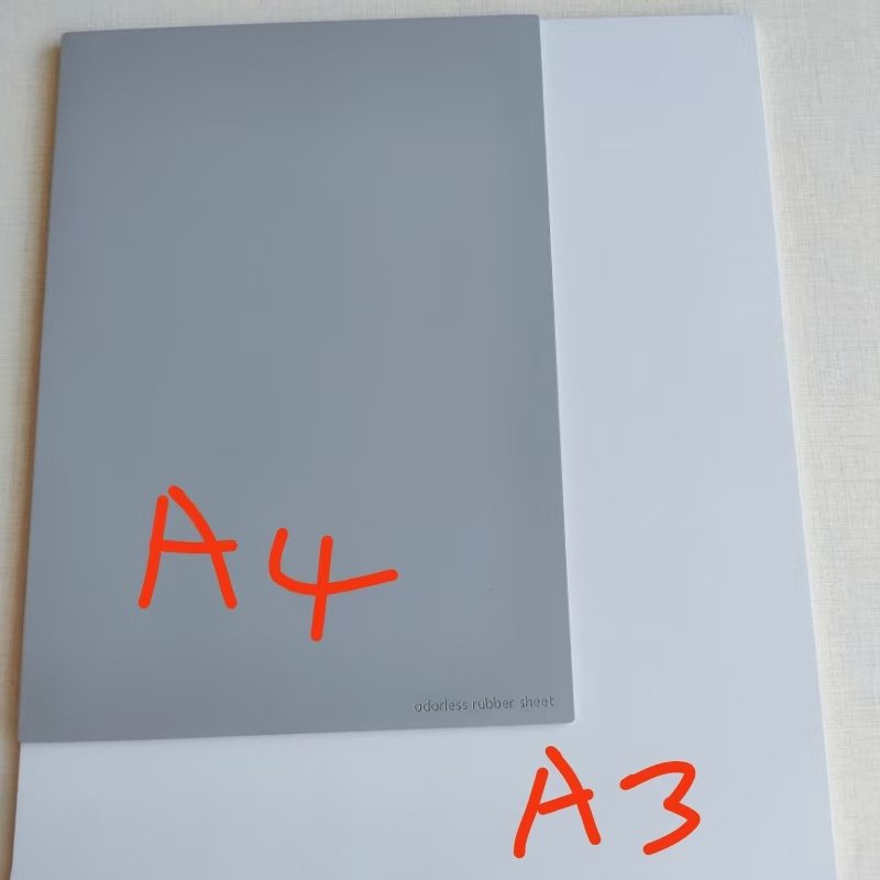 A3 size odorless Laser Rubber Stamp Ink Pads Laser Engraving Rubber Sheet for Self Inking Stamp