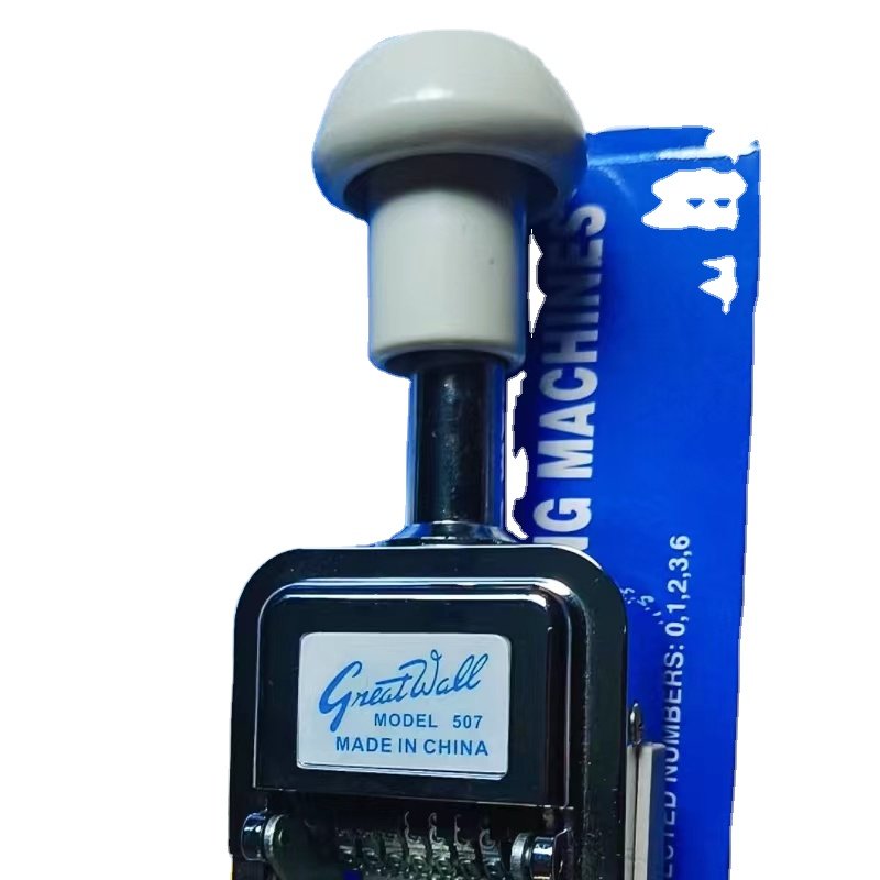 Factory directly wholesale 6 digital Automatic numbering stamp machine for office use.