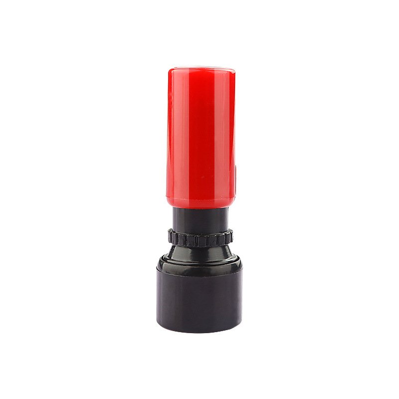 Custom Stamps Small Plastic Toy For Office & School Round Shape Plastic Stamp