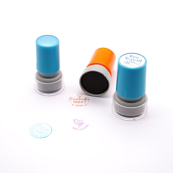 Custom Stamp Logo Personalized Double Foam Color Casing Stamp With 4mm Foam Flash Stamp