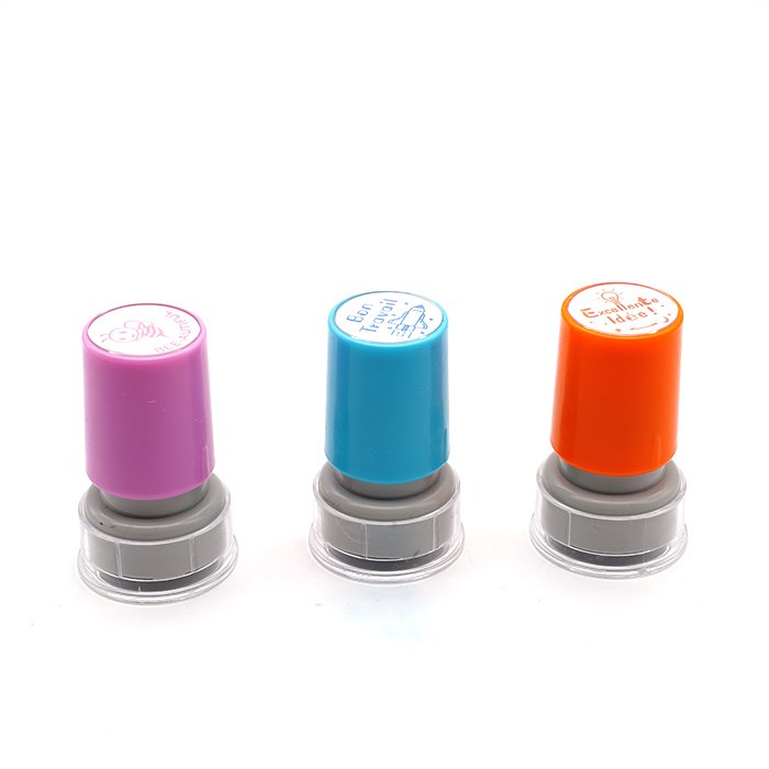 Custom Stamp Logo Personalized Double Foam Color Casing Stamp With 4mm Foam Flash Stamp