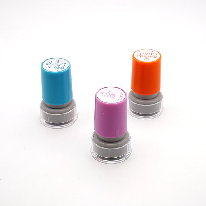 Custom Stamp Logo Personalized Double Foam Color Casing Stamp With 4mm Foam Flash Stamp