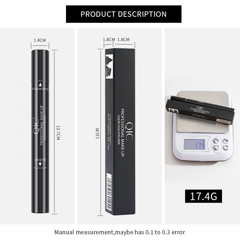 Eye Liner Eye Cosmetic Makeup Tool Black Eyeliner Waterproof Long-lasting Natural Eyebrow Eyeliner