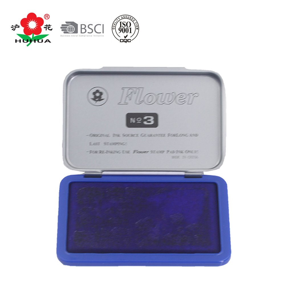 huhua office metal stamp pad