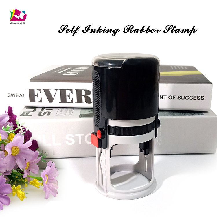 Factory Selling Stationery Customized Self Ink Automatic Office Rubber Stamp
