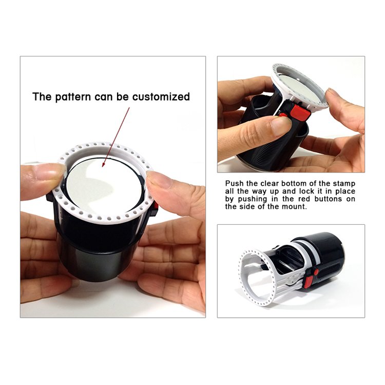 Factory Selling Stationery Customized Self Ink Automatic Office Rubber Stamp
