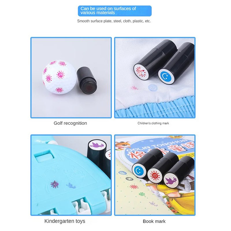 Factory Customization Golf Ball Stamp Factory Colorful Stamp For Golf Balls