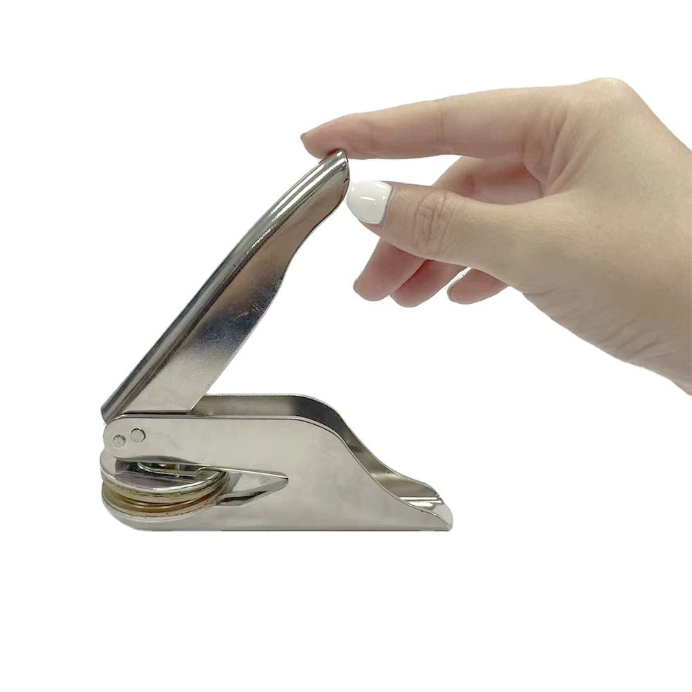 Hand clamp stamp table portable portable steel stamp to draw DIY pattern embossed steel stamp