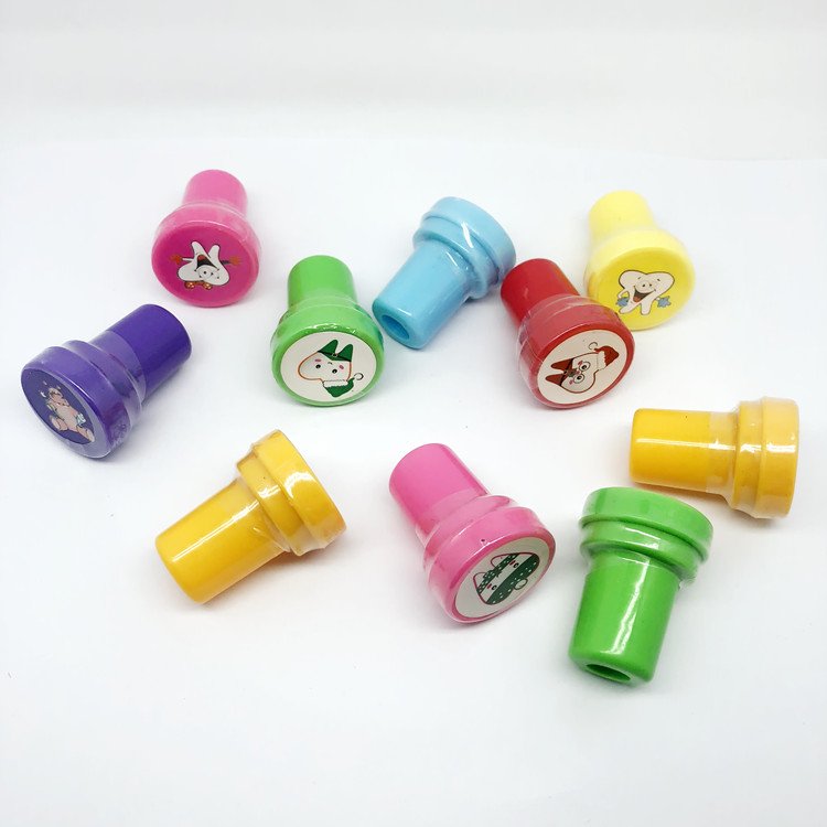 Factory Custom Children Tooth Stamp Toy Set For Dental Gift