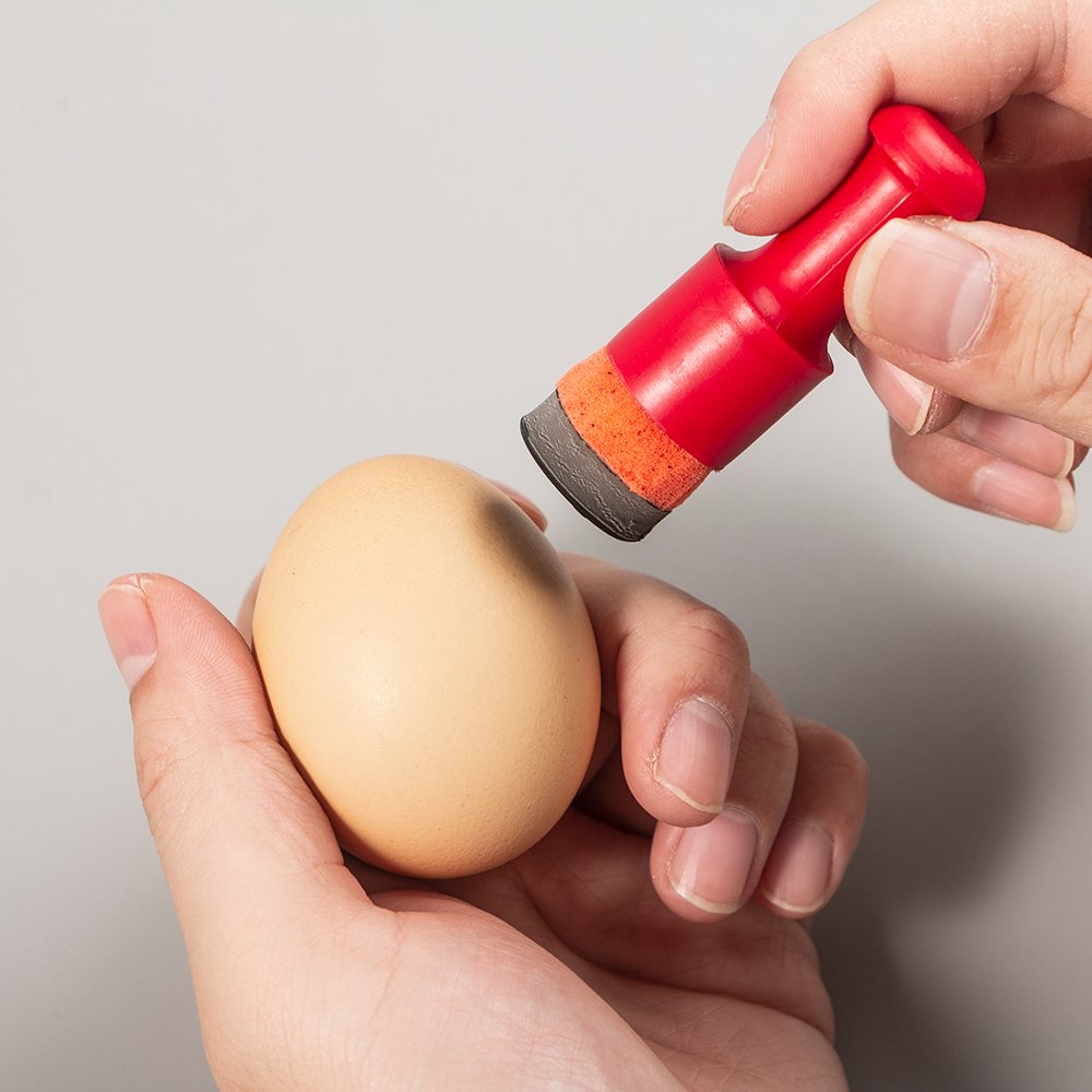 Factory wholesale custom chicken egg stamp egg date stamp stamp for eggs farm