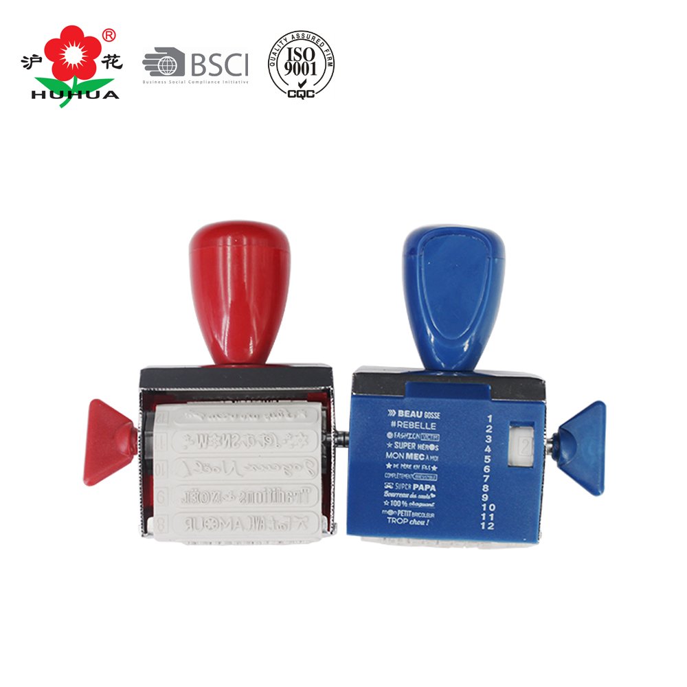 text roller stamp