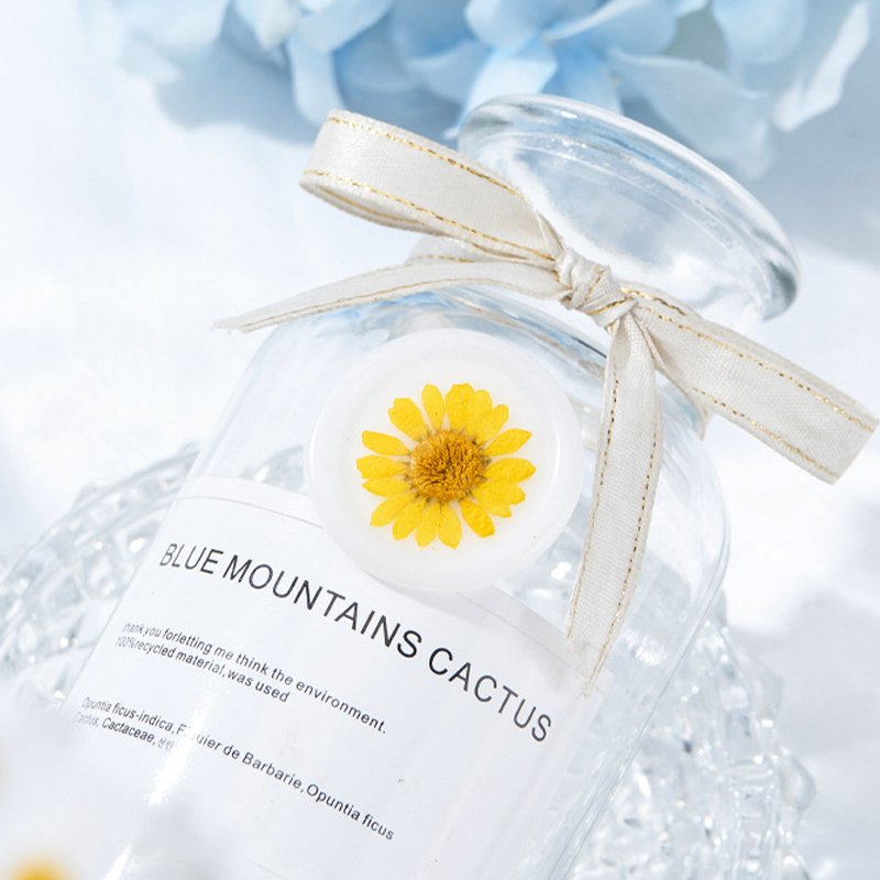 Real Dried Floral Resin Stickers Wax Seal Sticker for Envelope Wedding Gift