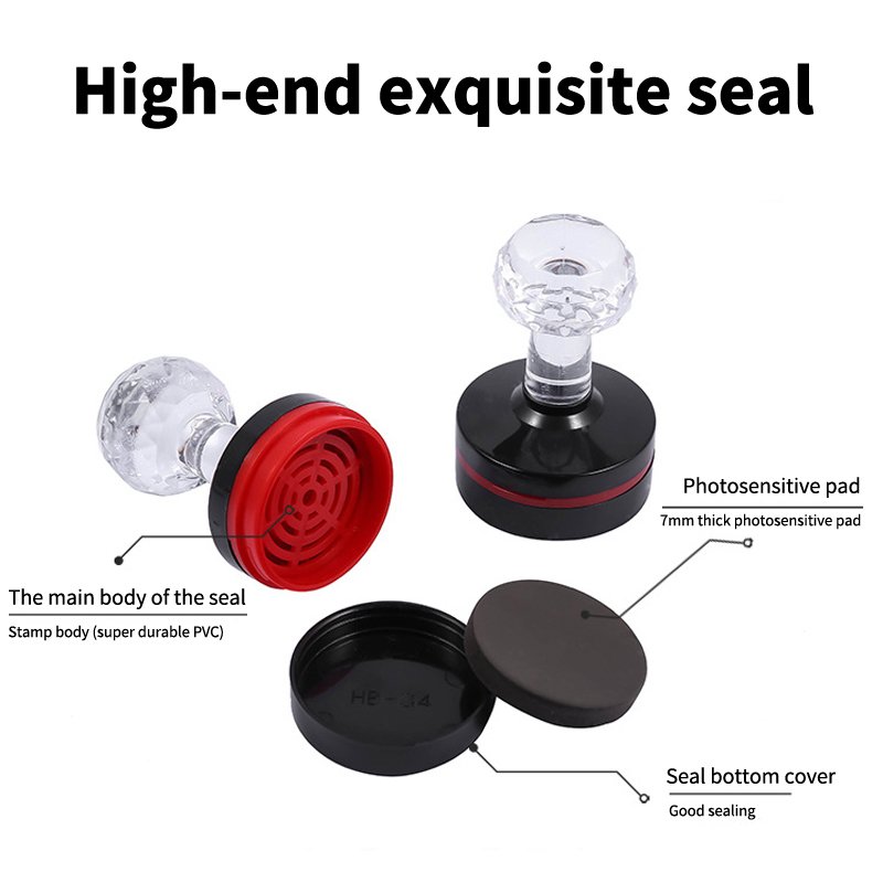 oval round flash stamp