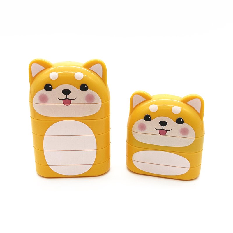 Manufacturer customize double-sided kids name stamp kids cloth stamp name stamp for children clothes