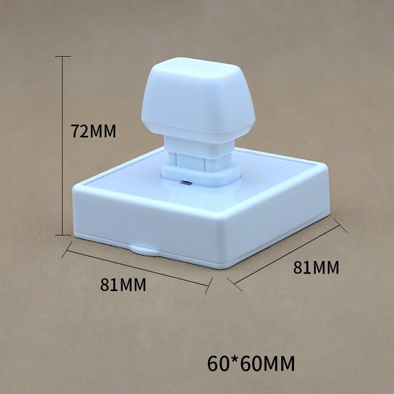 Custom Logo Large Size Rectangle Self Inking Seal Flash StampsDual Foams Pre Inked Office Flash Stamps