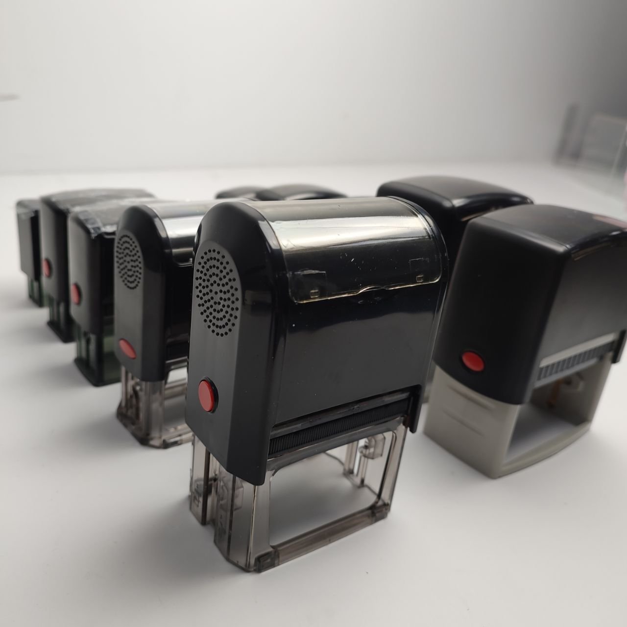 Factory Direct Sales Different Sizes Custom Stamp Self Inking Teacher Stamps Self Inking With Rubber Pad