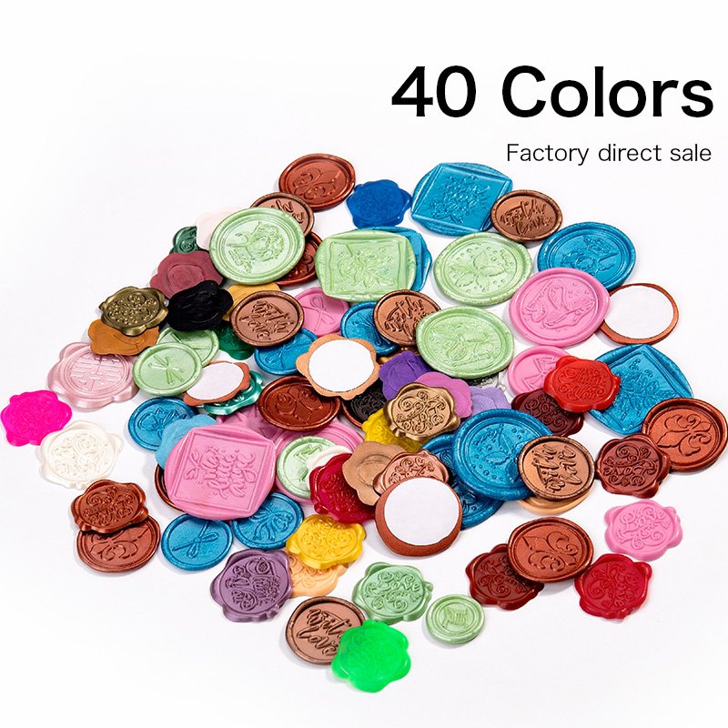 Colour Custom Wax Seal Stamp Stickers for Envolop Wedding card Red wine