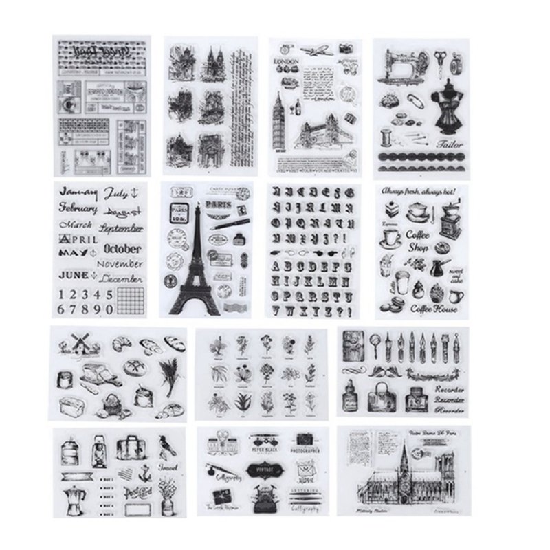 Wholesale MIX Cheap Factory Scrapbooking Clear Stamps, transparent acrylic stamp
