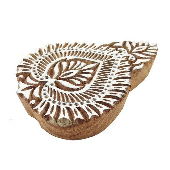 Wood Block Designer Wooden Stamp