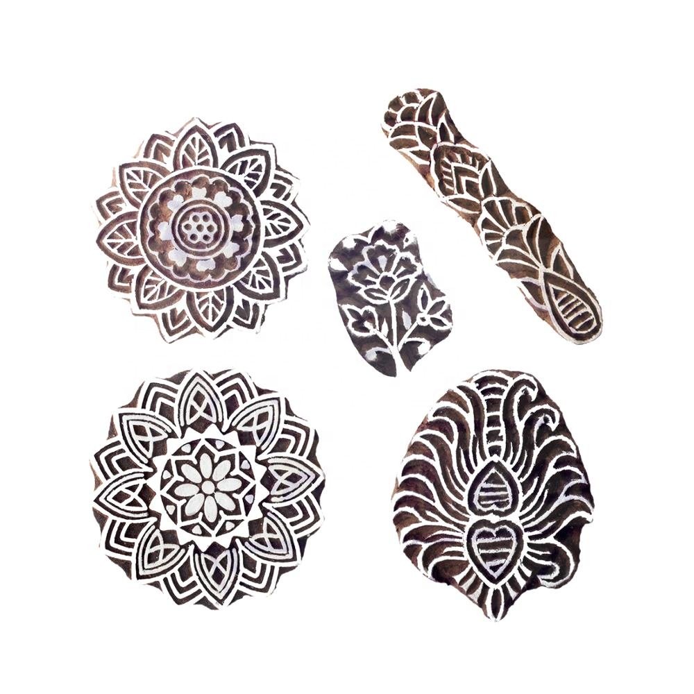 Wood Block Designer Wooden Stamp