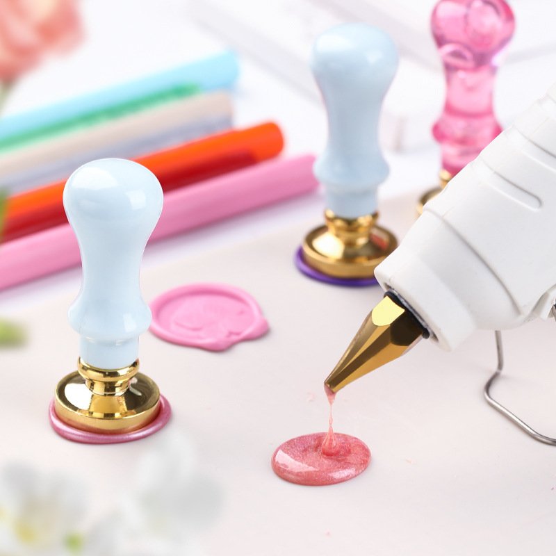 Boxed Lacquer Stick 10 Color Mixed Wax Film Stamp Sealing Cover Manufacturer Wholesale