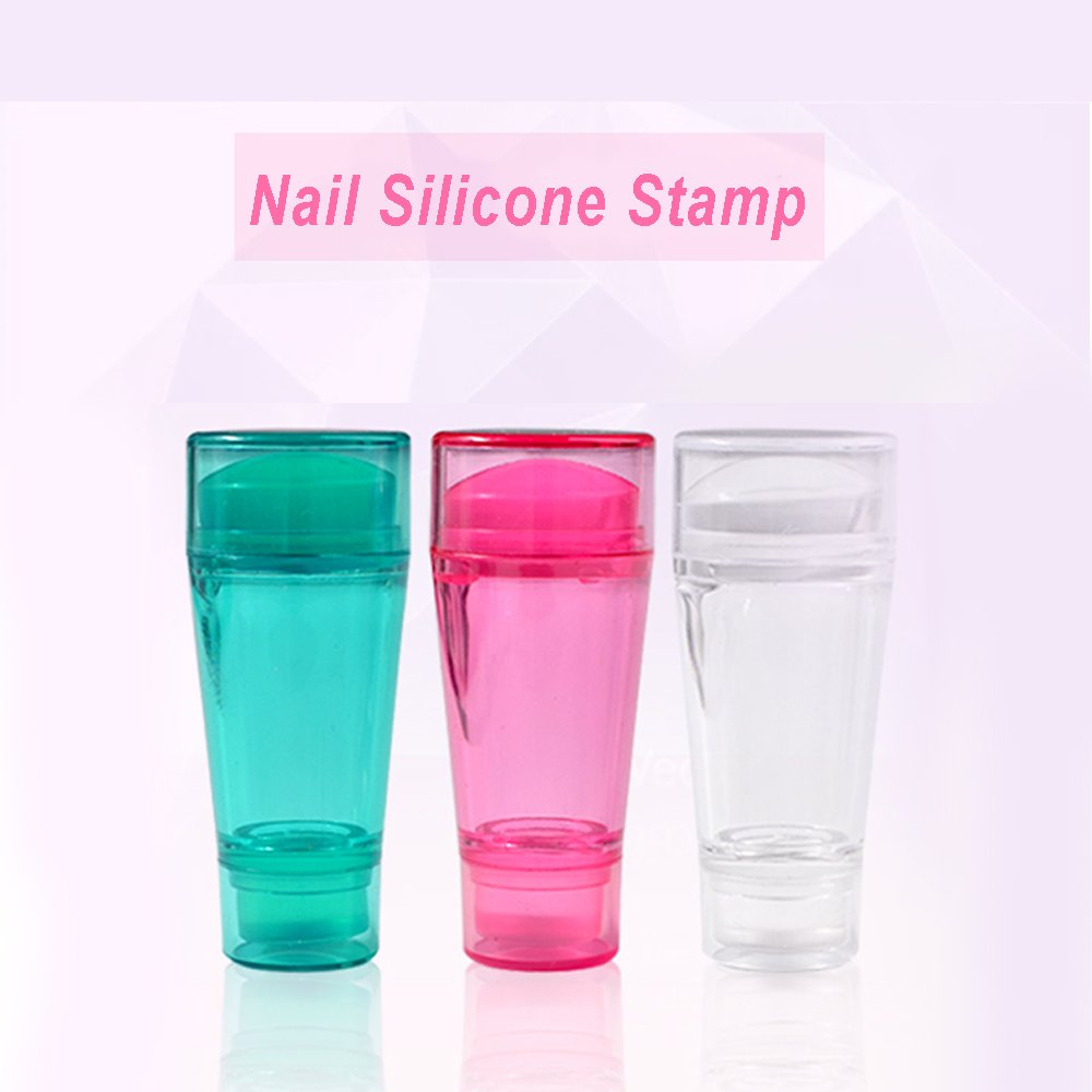Professional-Looking Double-Headed Silicone Nail Art Stamper Manicure Seal for Beautiful Nails
