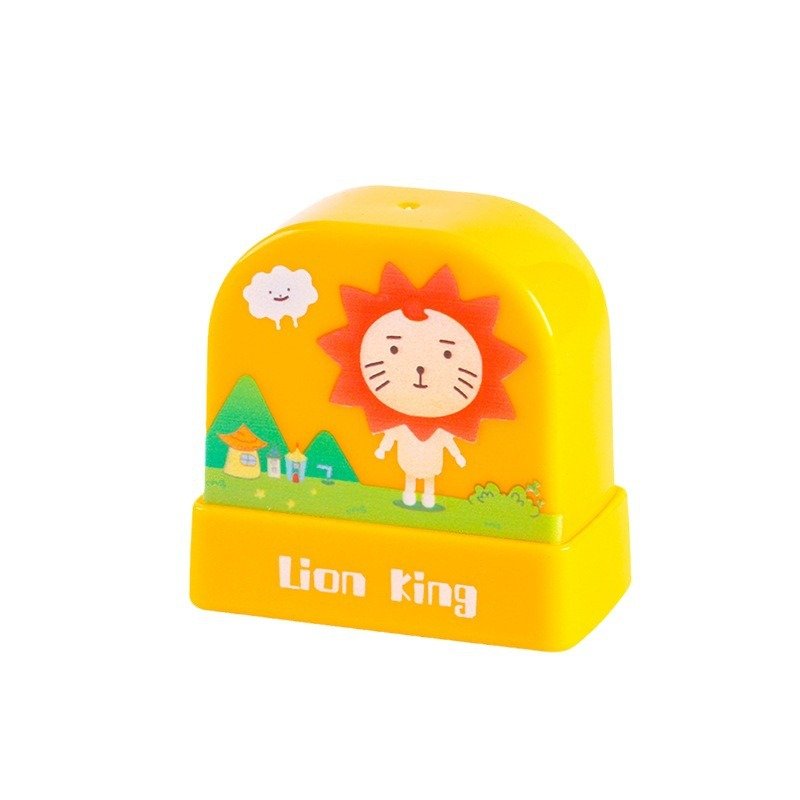 New cute Name Stamp teacher Kindergarten Baby Name Stamp Cartoon Clothes Flash Stamp Children