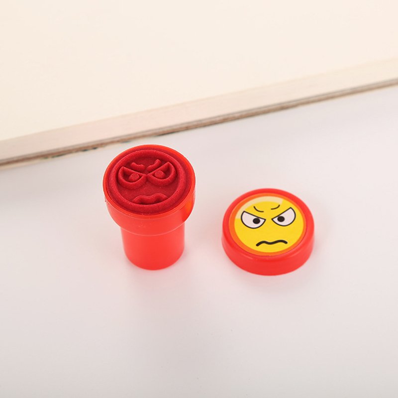 quick dry custom round stamp logo personalized self-inking stamp