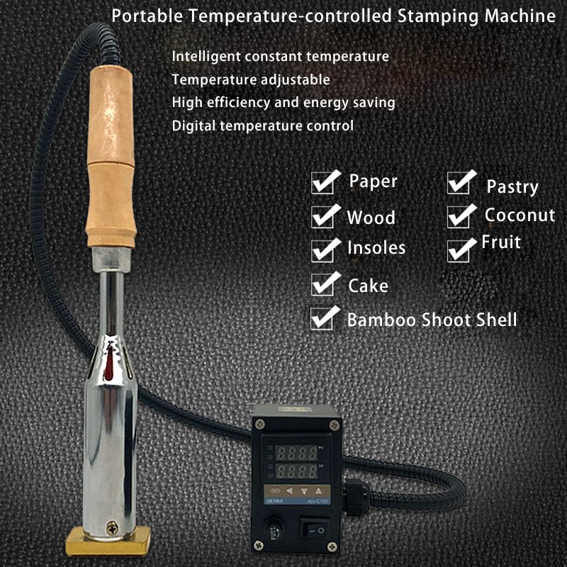 Automatic Cake Heat Transfer Printing Machine New Semi-Automatic Hot Stamping Machine with Reliable Engine Label Card Printing